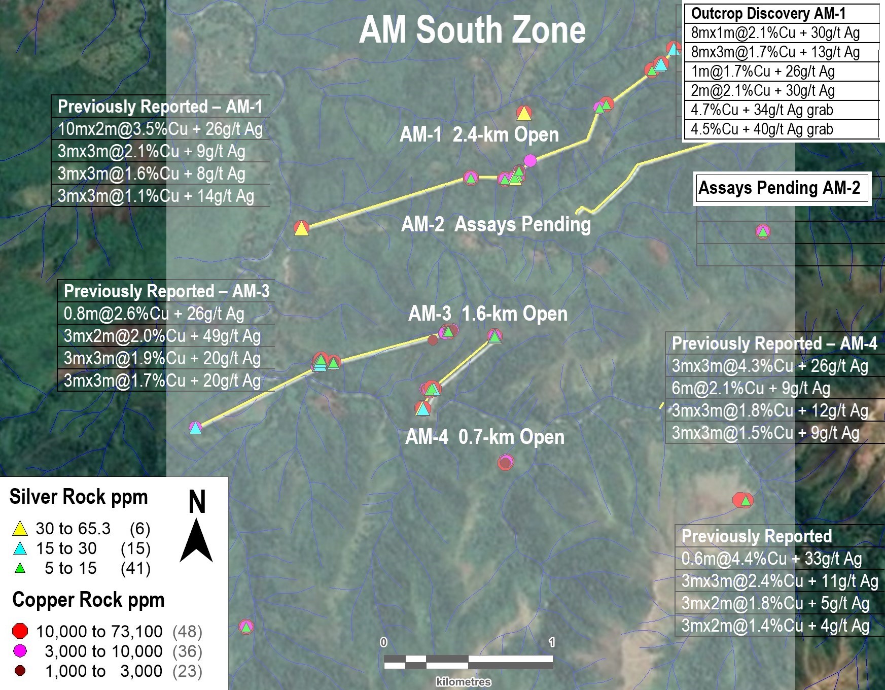 Figure 2. AM South Zone (4-km by 3-km Open)
